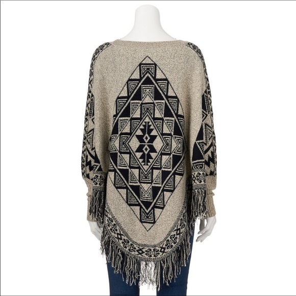 Olivia Sky Sweaters - Olivia Sky cozy poncho sweater